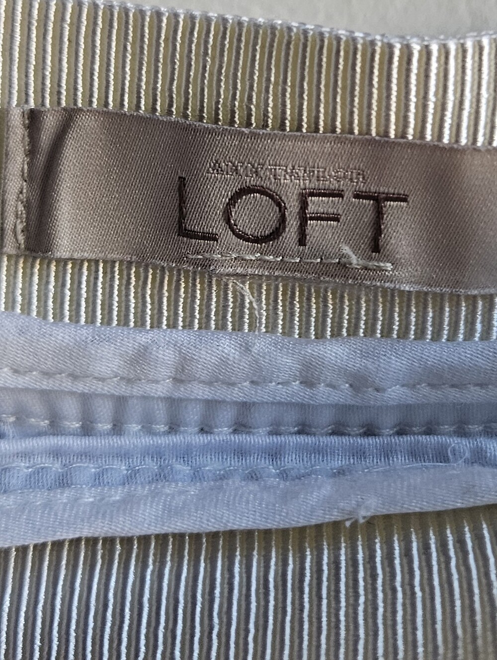 Loft High-Waisted A-Line Pleated Skirt in Women's 8 - Picture 6 of 14